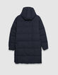 Plumas largo azul marino acolchado WATERPROOF hombre-9