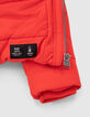 Boys’ red padded jacket with tone-on-tone marking-6