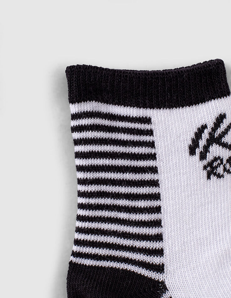 Baby boys’ grey, while and beige rock socks -5 Baby boys’ grey, while and beige rock socks -5