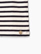 Girls' sailor vest dress with leopard-print foil-6