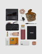 THE 1. bag black leather embossed python effect XL Woman-7