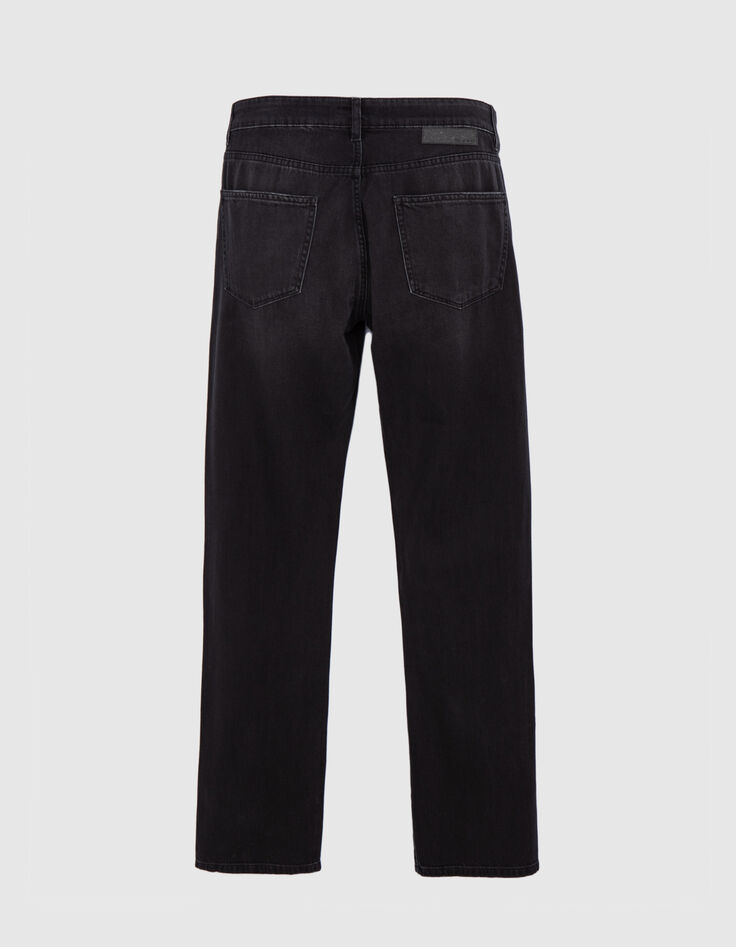 Jean REGULAR noir Lenny Homme-3
