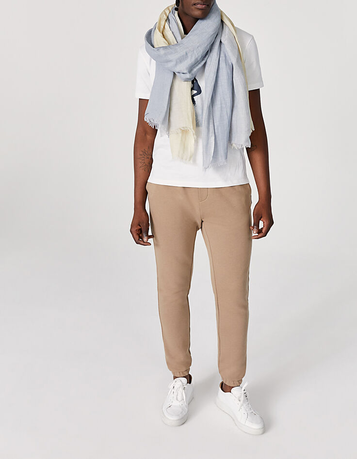 Tee-shirt blanc visuels guitariste-surfeur bio Homme-7 Tee-shirt blanc visuels guitariste-surfeur bio Homme-7
