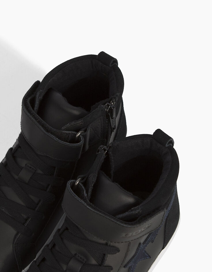 Schwarze Jungensneakers-7 Schwarze Jungensneakers-7