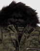 Kaki cartografie-camouflage pufferjas jongens-2