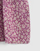 Girls’ violet daisy print LENZING™ ECOVERO™ viscose blouse-5