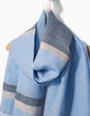 Foulard à rayures bordé dentelle IKKS fille-4