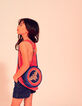 Blau glitzernde M&auml;dchentasche Wonder Woman mit Stickerei-5