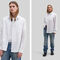 Unisex white organic cotton Gender Free shirt - IKKS image number 7