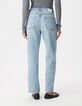 Jean droit bleu 7/8e Anders Femme-3