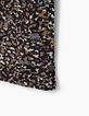 Chemise beige clair à camouflage-léopards garçon -4