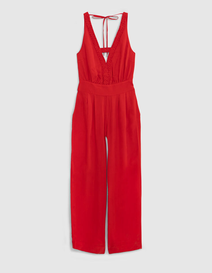 Women&rsquo;s poppy jumpsuit with braiding-5
