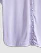 Women's reversible lilac short-sleeve top front/back-3