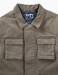 Boys’ bronze safari jacket with embroidery on back-5