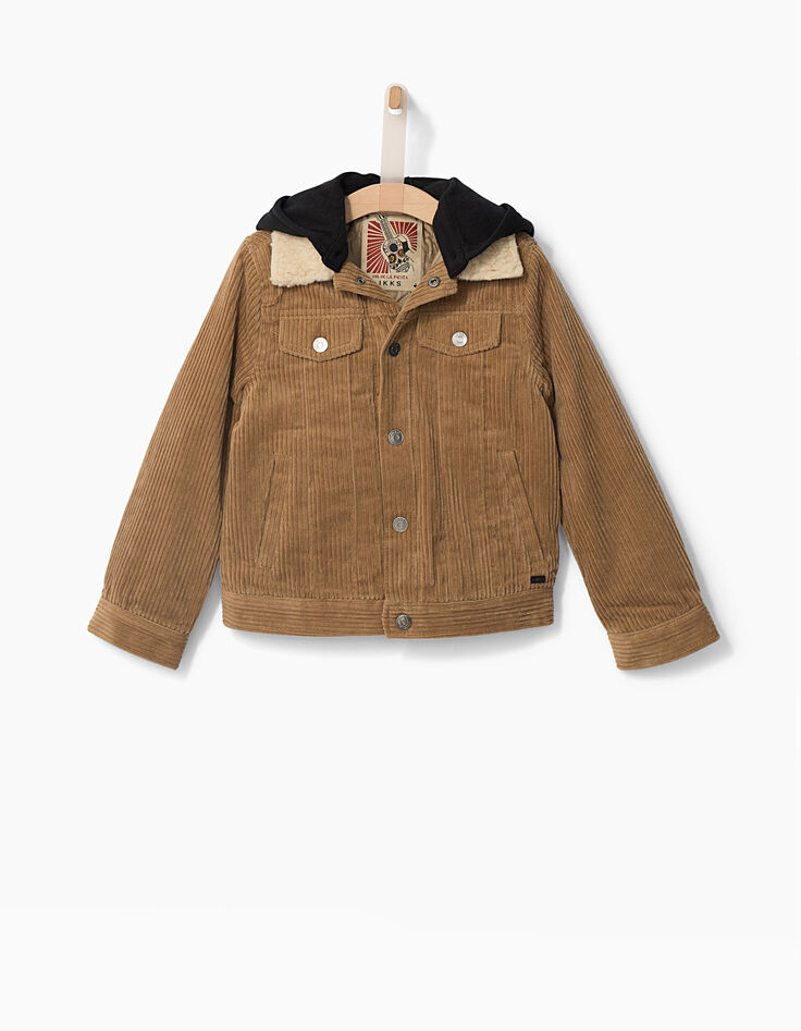 Boys' camel jacket-1 Boys' camel jacket-1