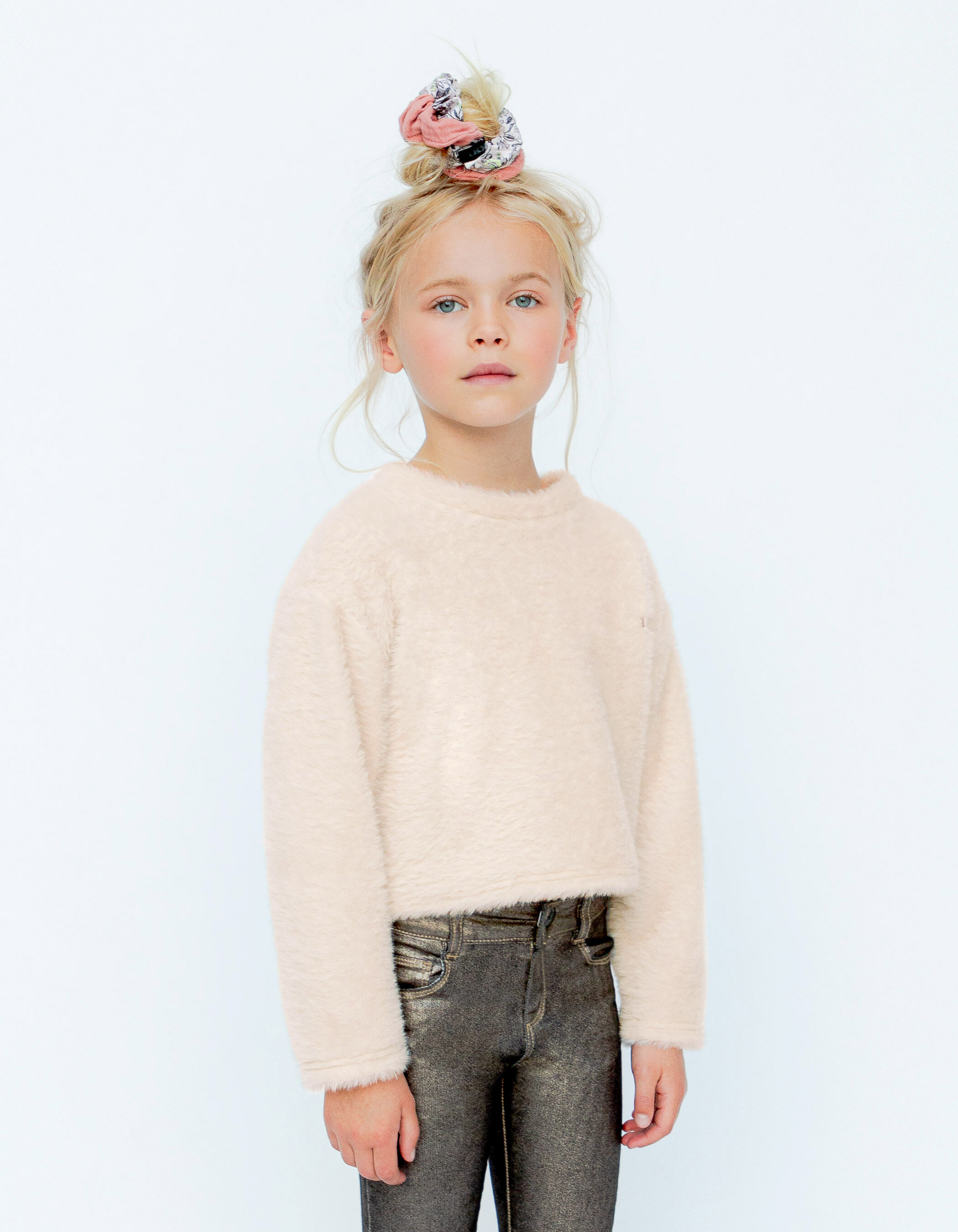 Pull Rose Fuchsia IKKS Pour Fille 6 Ans - Coton, Occasion En Très Bon état