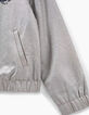 Cardigan argent brodé poitrine fille-3