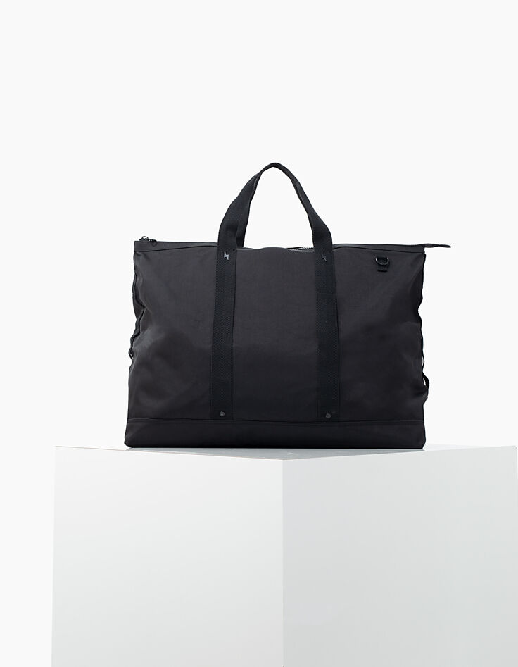 Women’s The Traveler black nylon travel bag-3