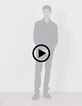Veste marine seersucker COOLMAX Homme-9