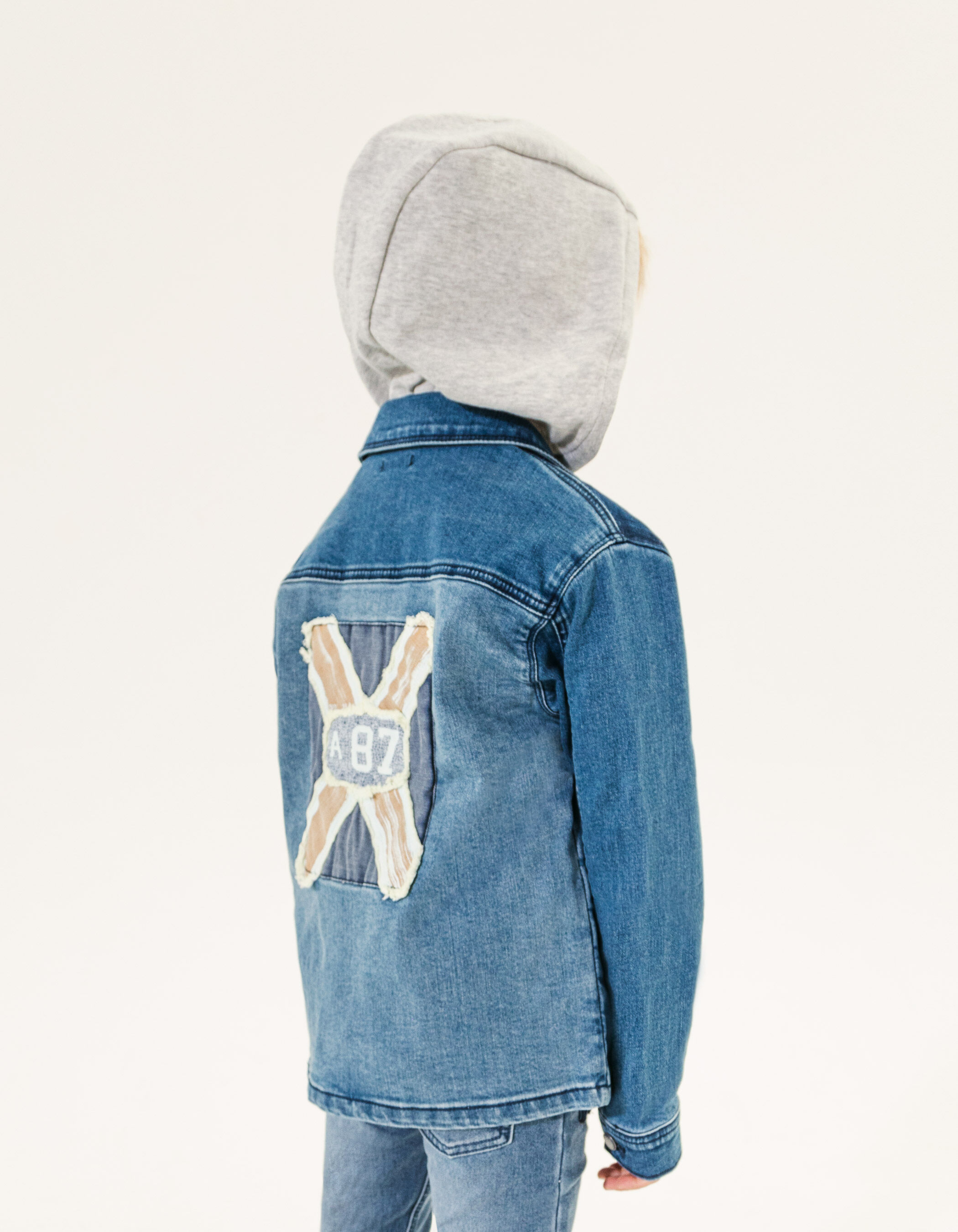 Veste en jean enfant zara top