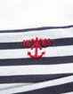 T-shirt marini&egrave;re coton bio d&eacute;coupes et broderie gar&ccedil;on-7