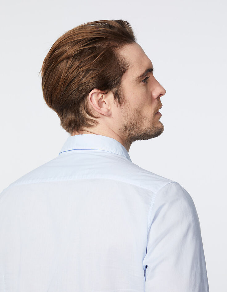Chemise slim stone avec effet tie and dye Homme-5