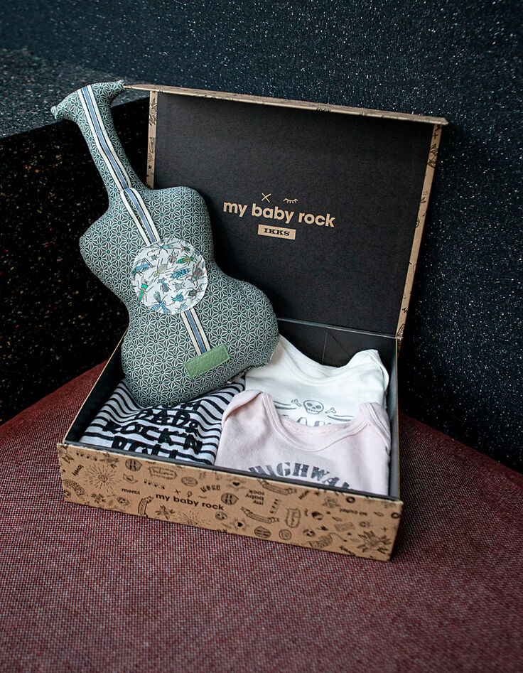 Box bodies rosa bio IKKS y guitarra BARNABE AIME LE CAFE-1 Box bodies rosa bio IKKS y guitarra BARNABE AIME LE CAFE-1