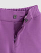 Violet sweatbermuda techfleece jongens-5
