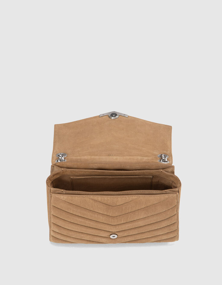 Damen-Tasche THE 1. SEASONALS Sand Leder gesteppt L-6 Damen-Tasche THE 1. SEASONALS Sand Leder gesteppt L-6