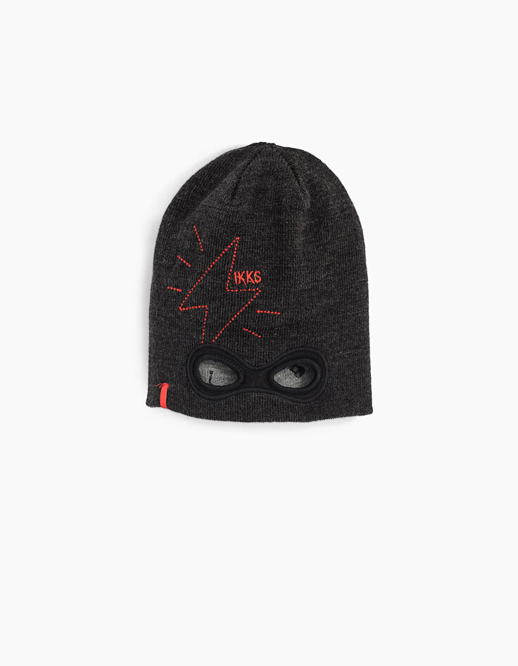 Bonnet réversible bébé garçon -2