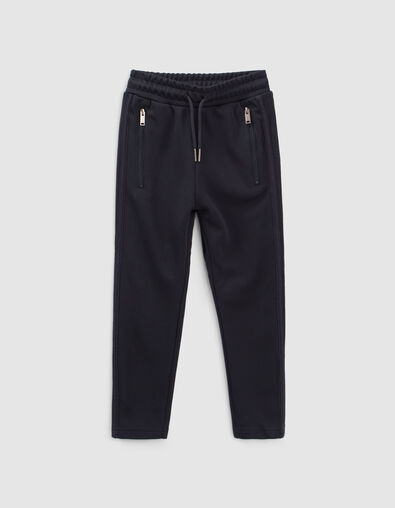 Boys&rsquo; navy joggers - IKKS