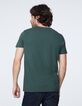 Men’s Racing green Essential V-neck T-shirt-3