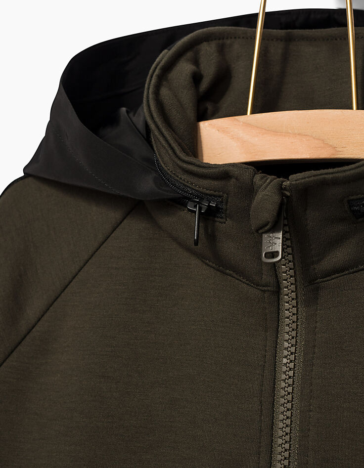 Cardigan bronze devant et noir dos gar&ccedil;on -4