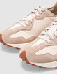 Baskets écrues NEW BALANCE 327 Femme-5
