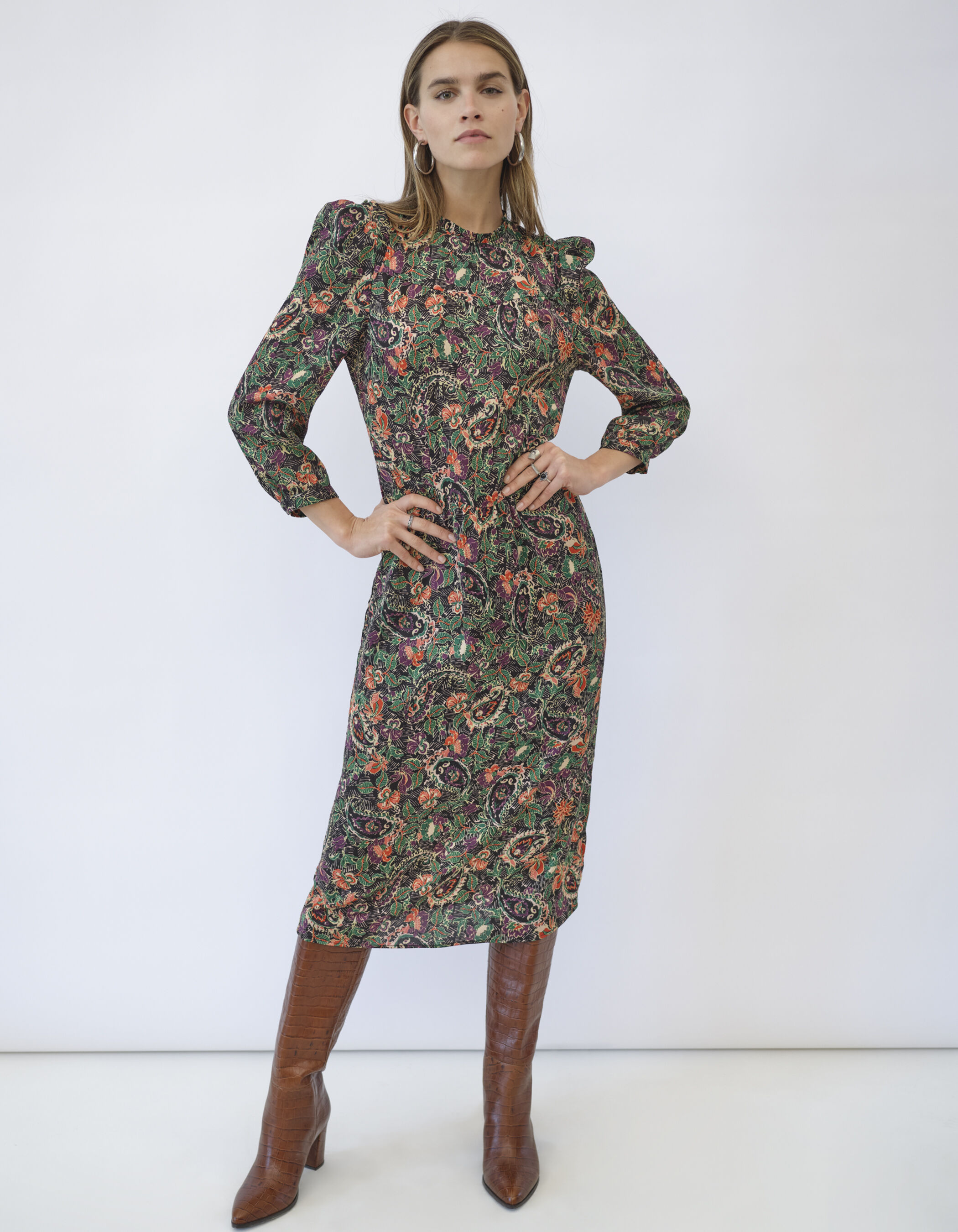 Robe best sale bohème midi