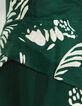 Pure Edition – Women’s green Jungle Vibe backless dress-4
