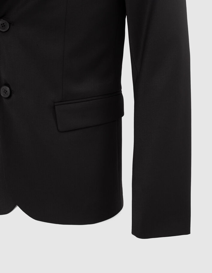 Men’s black TRAVEL SUIT suit jacket - IKKS