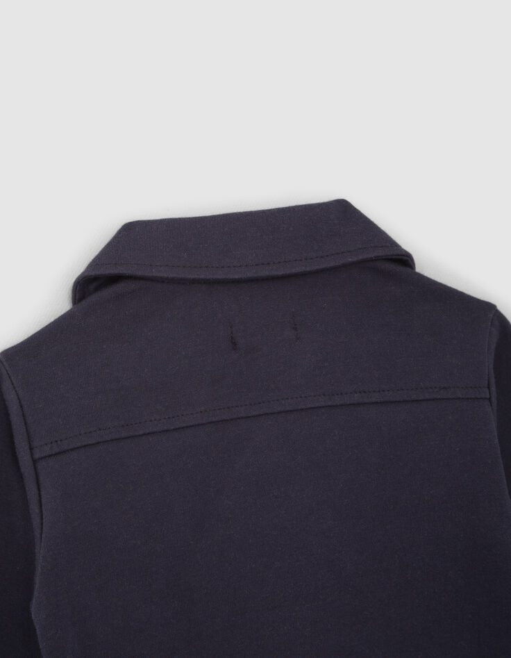 Marine vest in vorm schippersjas babyjongens-7