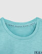 Boys' light turquoise Essentials T-shirt -4