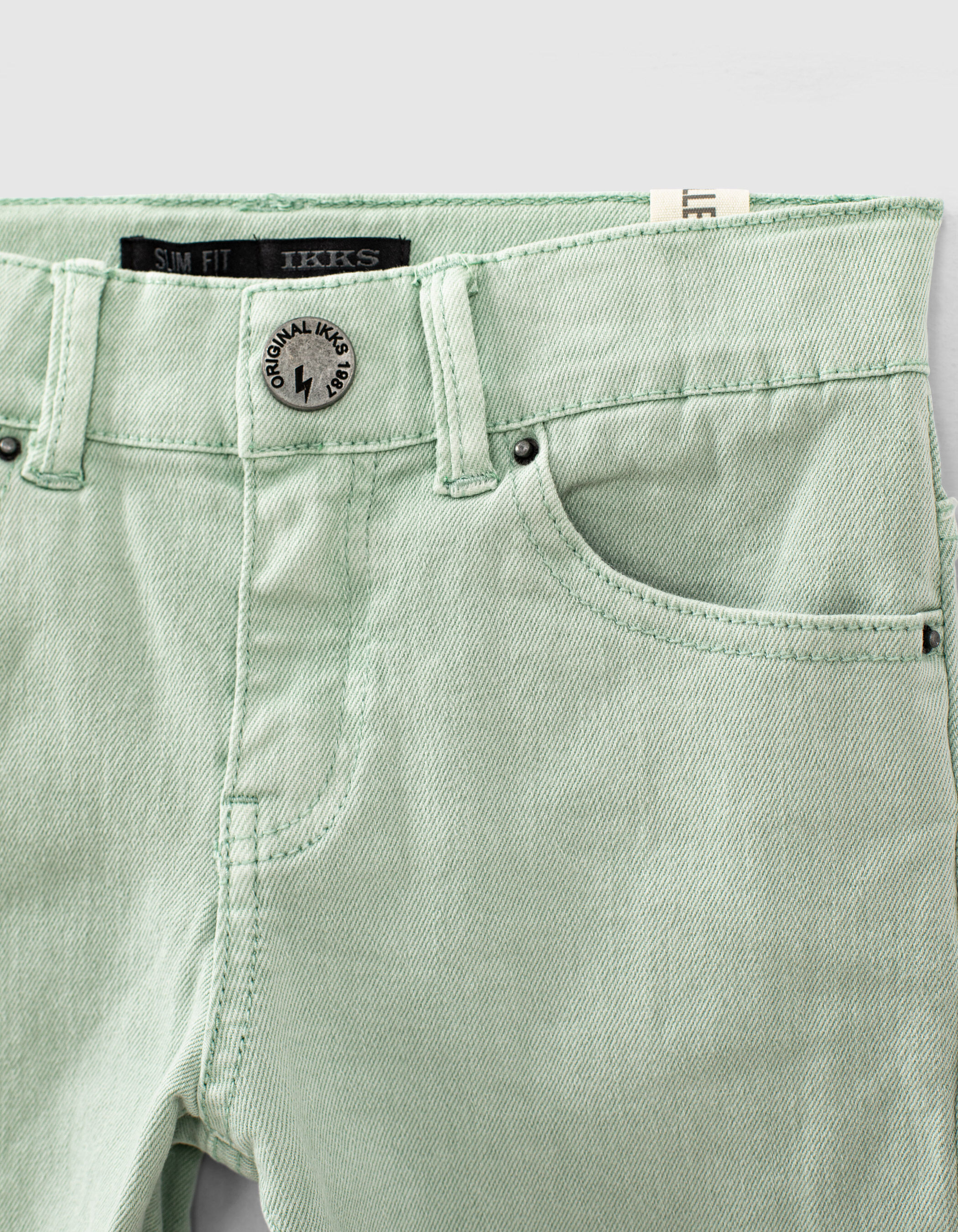 Boys' aqua slim jeans