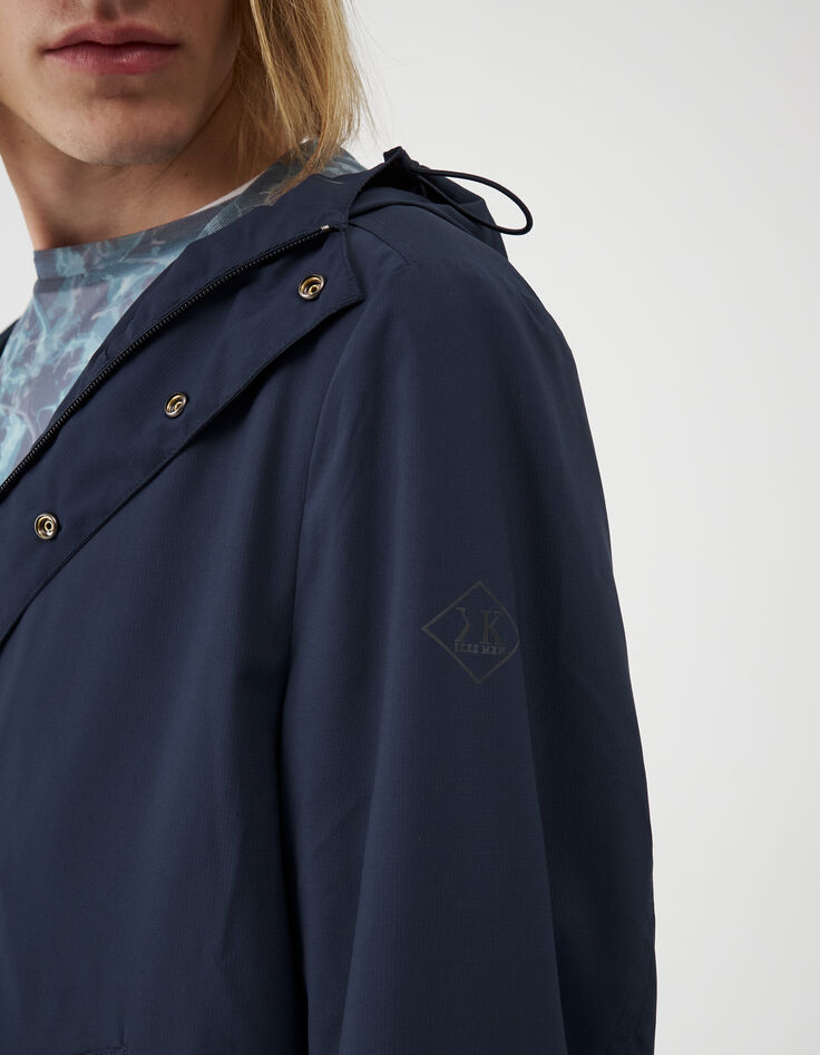 Parka marine toile parachute COOLMAX® Homme-4
