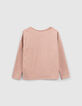 Girls&rsquo; pink ballet shoe-trainers T-shirt-3