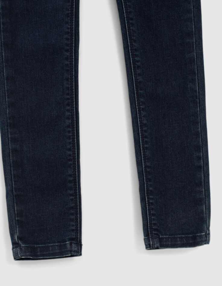 Vaqueros skinny rinse con tira en cintura ni&ntilde;a -7