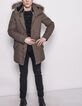 Parka à capuche homme-1