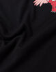 Zwart T-shirt draakopdruk meisjes-6