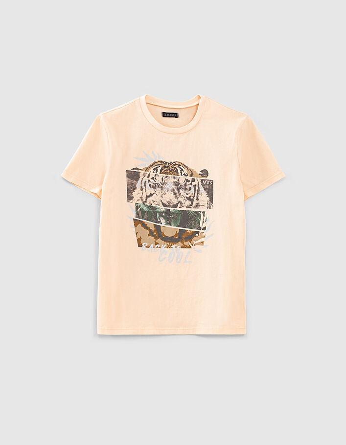 boys peach shirt
