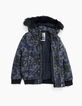 Anorak índigo estampado camuflaje pixelado niño -2