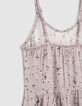 Girls’ violet micro-flower print playsuit-5