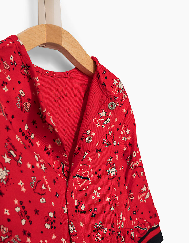 Blusa roja bebé niña-6 Blusa roja bebé niña-6