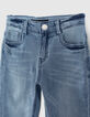 Blaue STRAIGHT-Jungenjeans mit Ankerpr&auml;gung-3